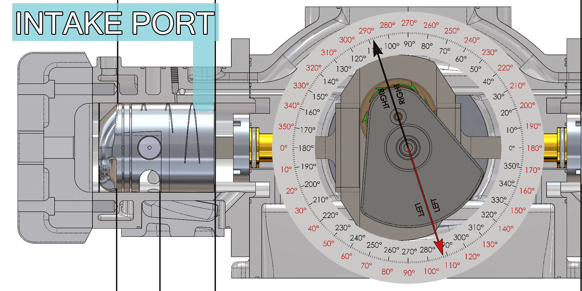 IntakePorts Left Cylinder